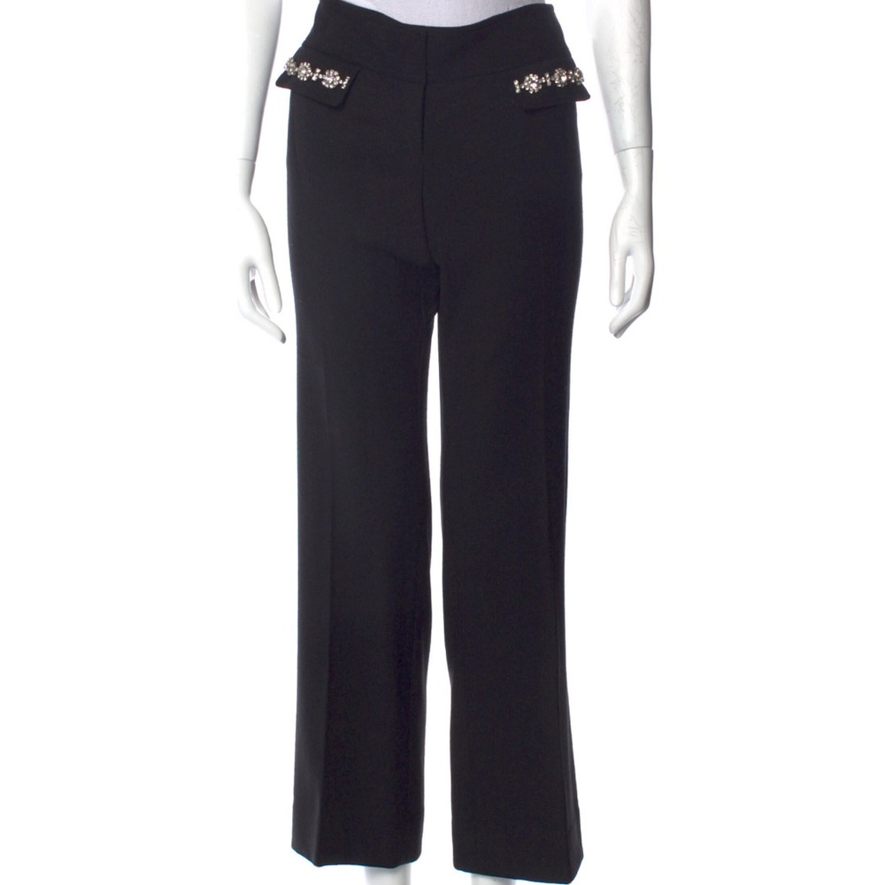 Dolce & Gabbana Wide Leg  Black Pants size L